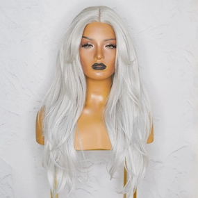 SELENE Silver Lace Front Wig