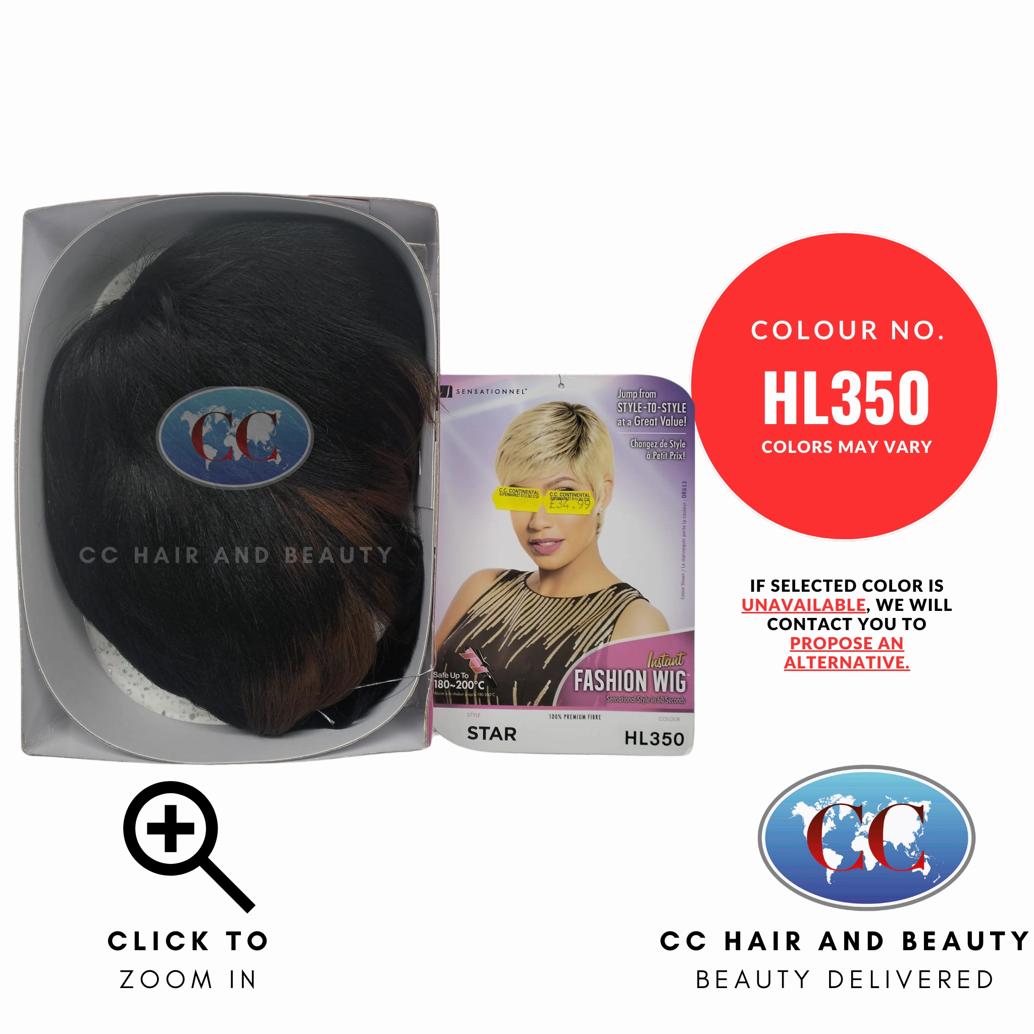 Sensationnel Synthetic Wig Instant Fashion Wig - Star