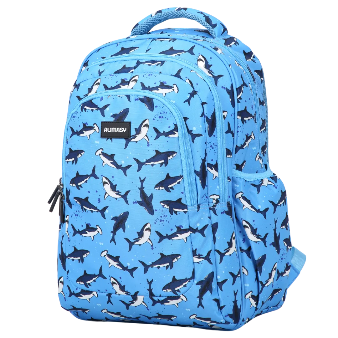 Sharks Large School Backpack