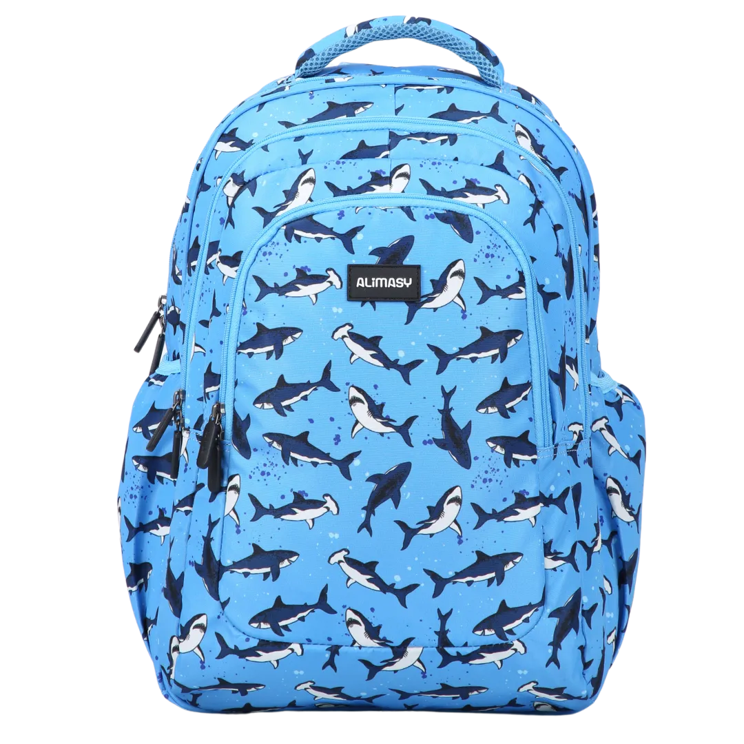 Sharks Large School Backpack