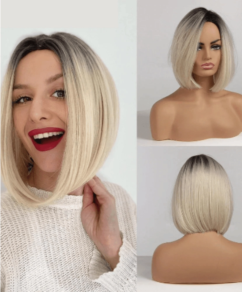 Short Blonde Bob Wig