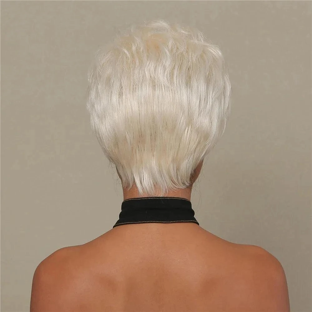 Short Blonde Wig