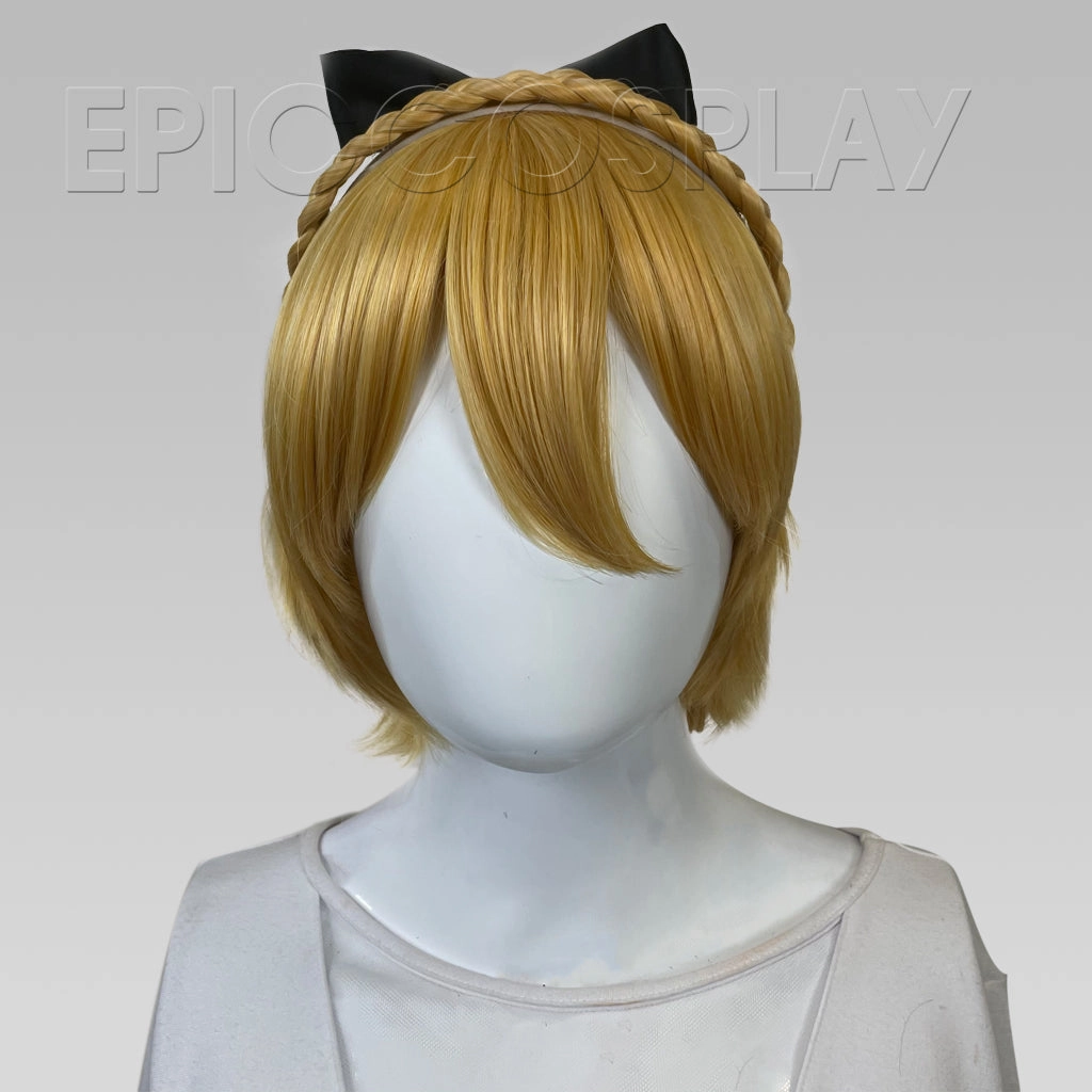Signature - Goldie Blonde Short Wig with Braided Headband