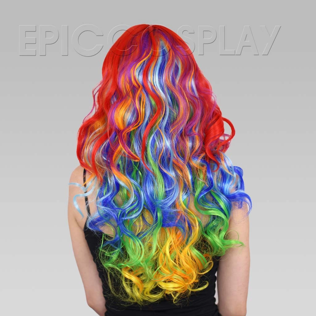 Signature - Rainbow Long Curly Wig