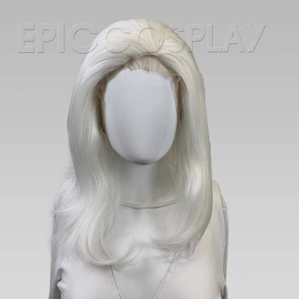 Signature - White Slick Back Lace Front Wig