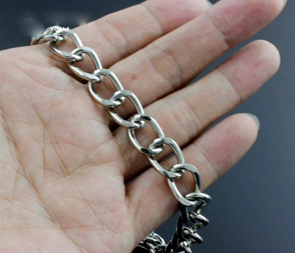 Silver Wallet Chain Cool Punk Rock Biker Trucker Wallet Chain Trucker Wallet Chain for Men