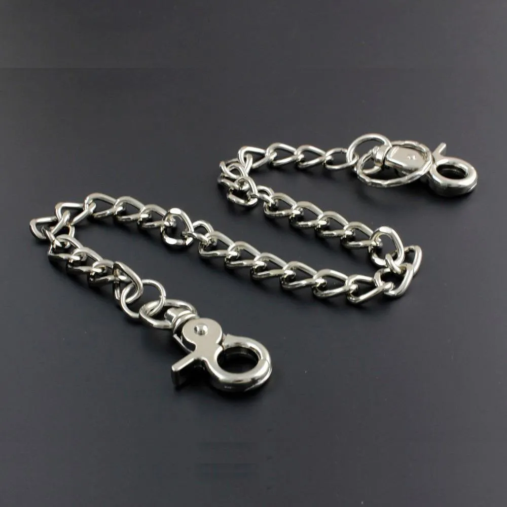 Silver Wallet Chain Cool Punk Rock Biker Trucker Wallet Chain Trucker Wallet Chain for Men