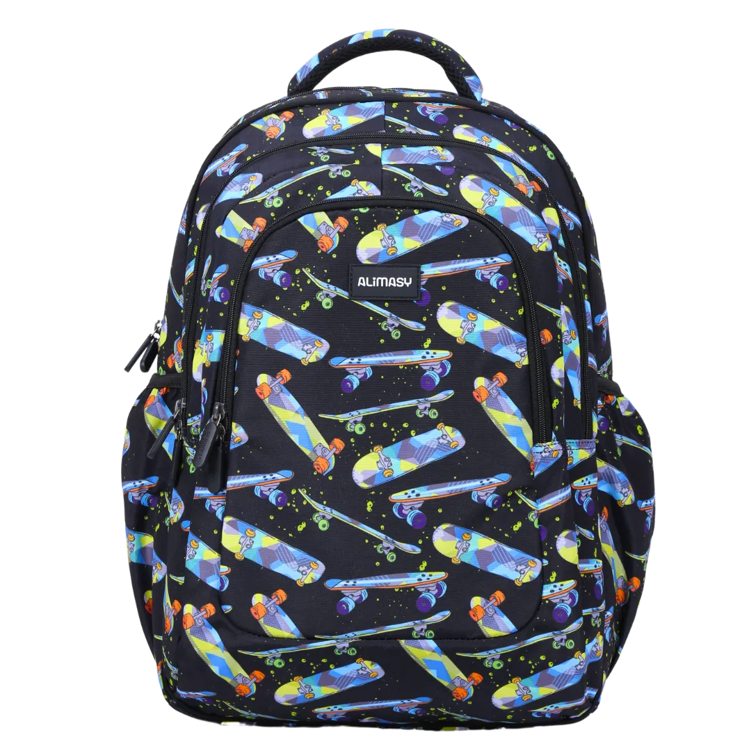 Skateboard Large School Backpack