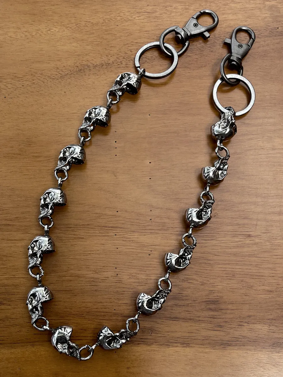 Skull Chain for Wallet Skull Pants Chain Cool Wallet Chains Skull Wallet Chain Wallet Skull Chain