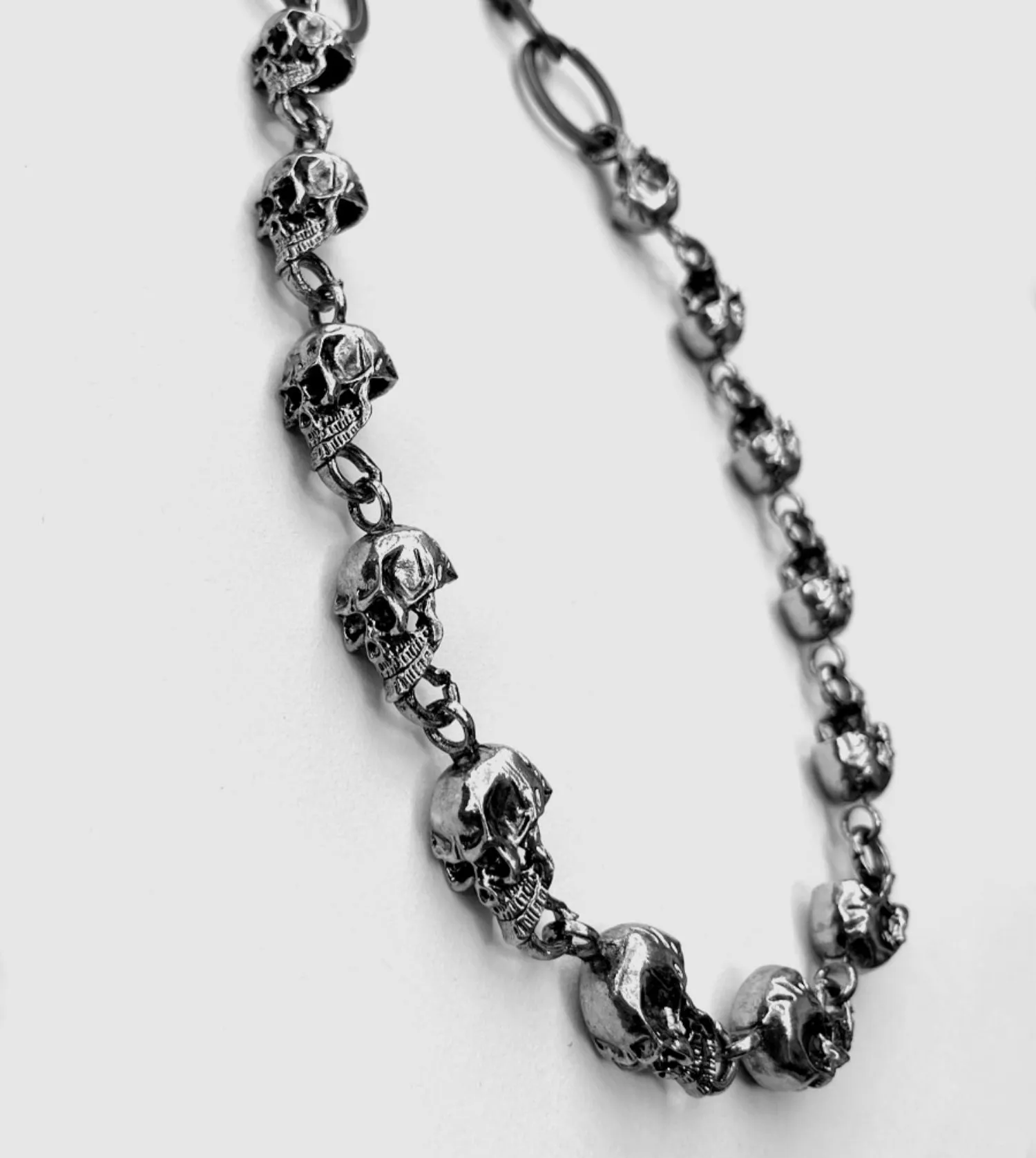 Skull Chain for Wallet Skull Pants Chain Cool Wallet Chains Skull Wallet Chain Wallet Skull Chain