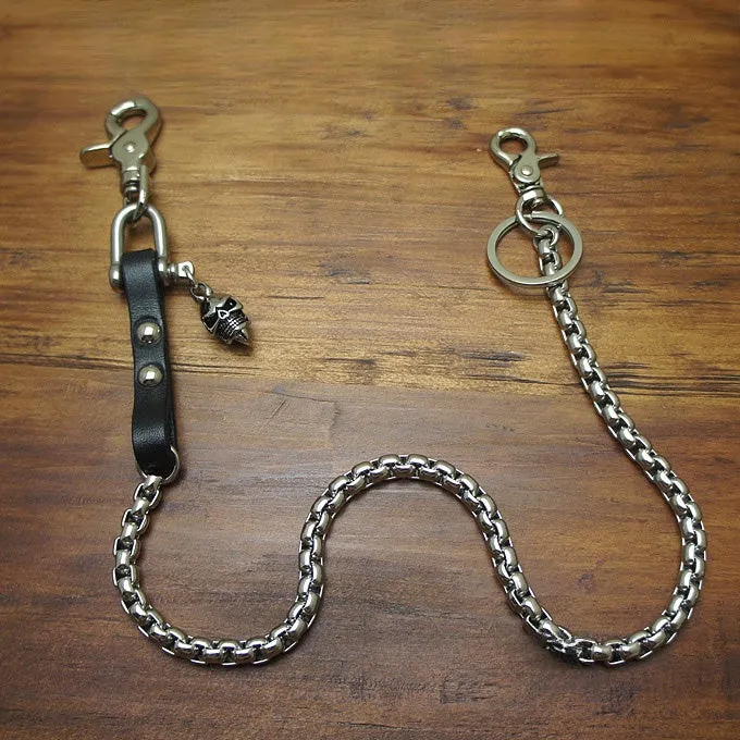 Skull Wallet Chain Pant Chains Biker Chains for Pants Chains for Jeans Cool Biker Wallet Chain