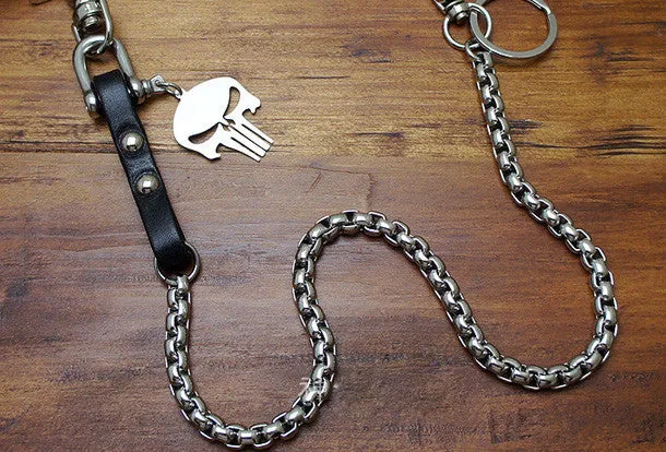 Skull Wallet Chain Pant Chains Biker Chains for Pants Chains for Jeans Cool Biker Wallet Chain