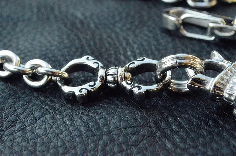 Skull Wallet Chain Wallet Chains Men's Biker Wallet Chain Chains for Pants