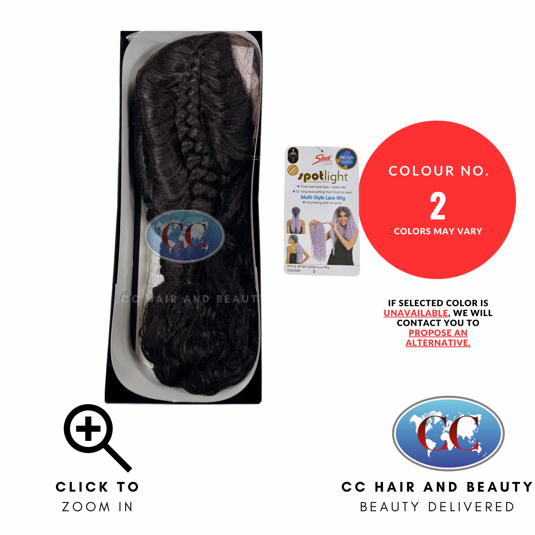 Sleek Hair Spotlight Luxurious Lace Wig - Leigh Wig
