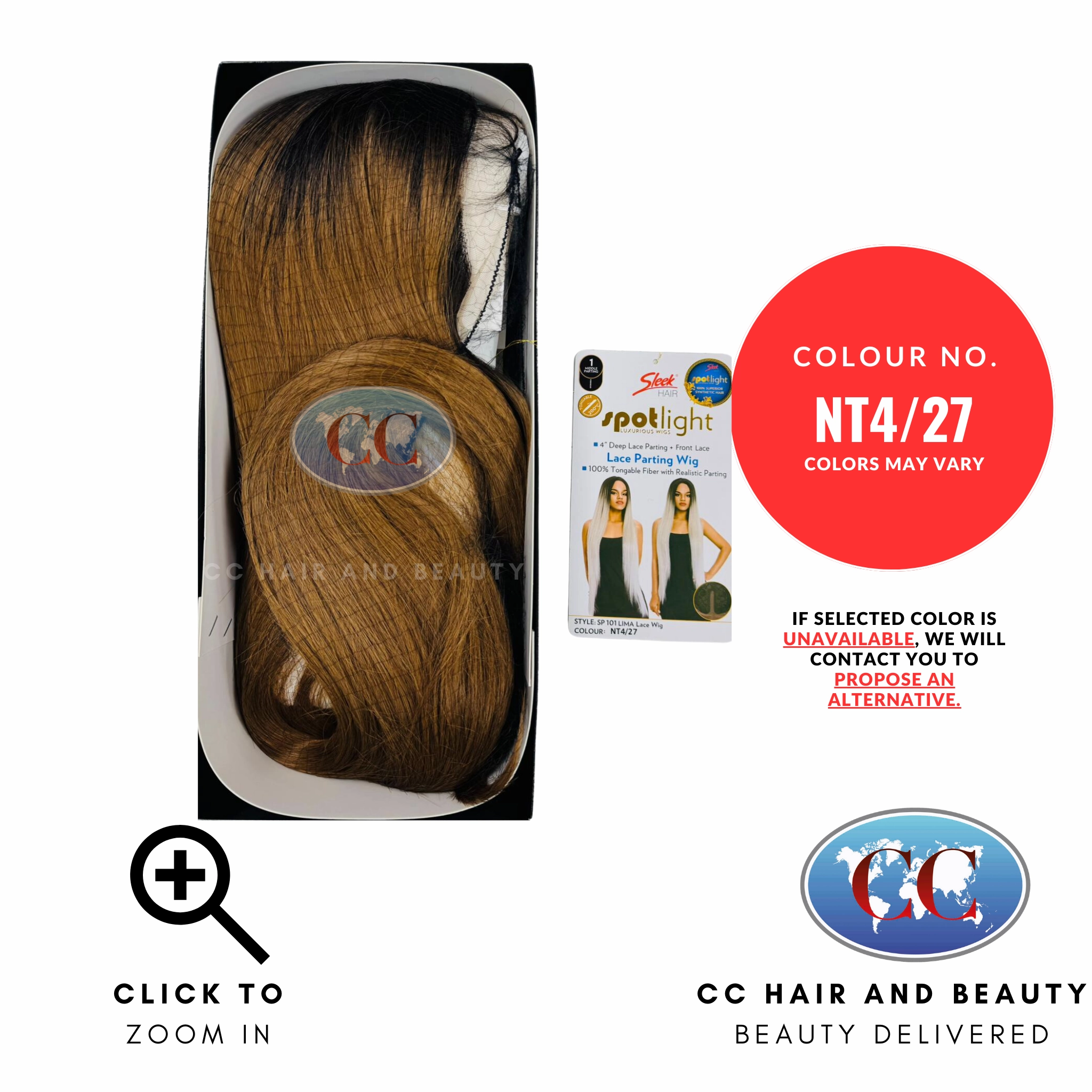 Sleek Spotlight 101 Synthetic Hair Lace Wig - Lima