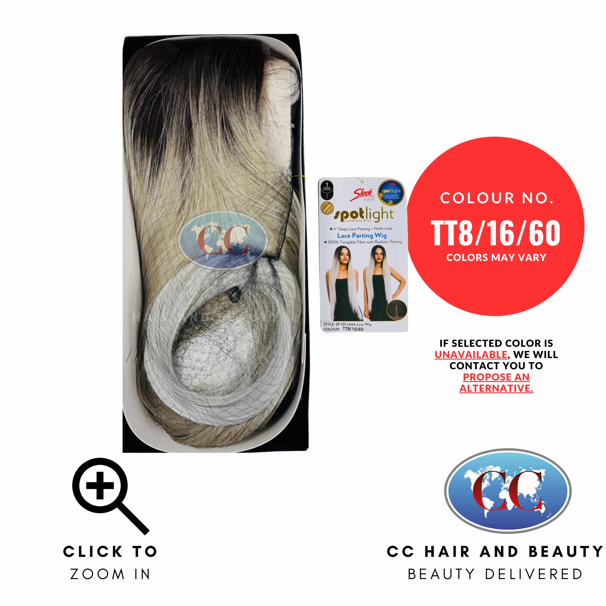 Sleek Spotlight 101 Synthetic Hair Lace Wig - Lima