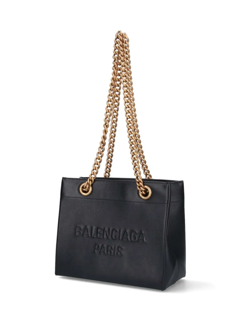 Small 'Duty Free' Tote Bag  Black