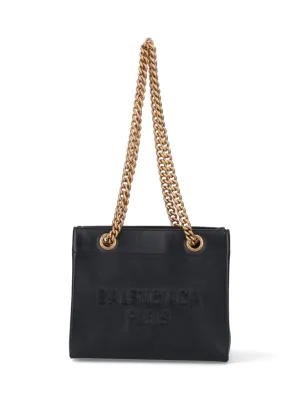 Small 'Duty Free' Tote Bag  Black