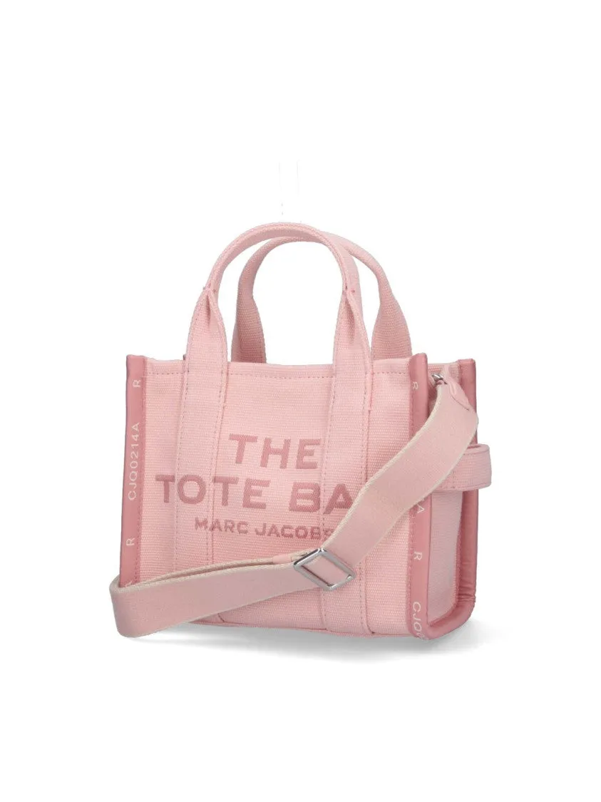 Small Tote Bag "The Jacquard"  Pink