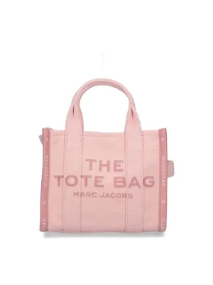 Small Tote Bag "The Jacquard"  Pink