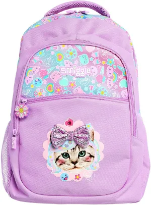 SMIGGLE Stylin' School Backpack 42cm - Lilac