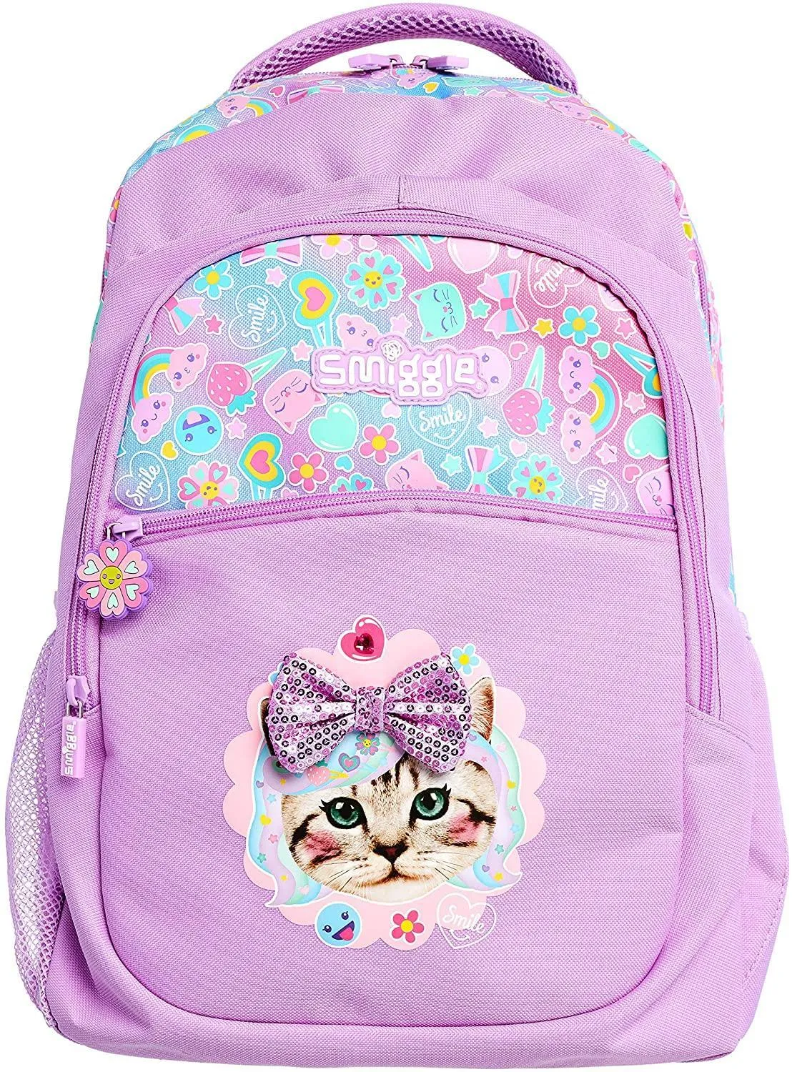 SMIGGLE Stylin' School Backpack 42cm - Lilac