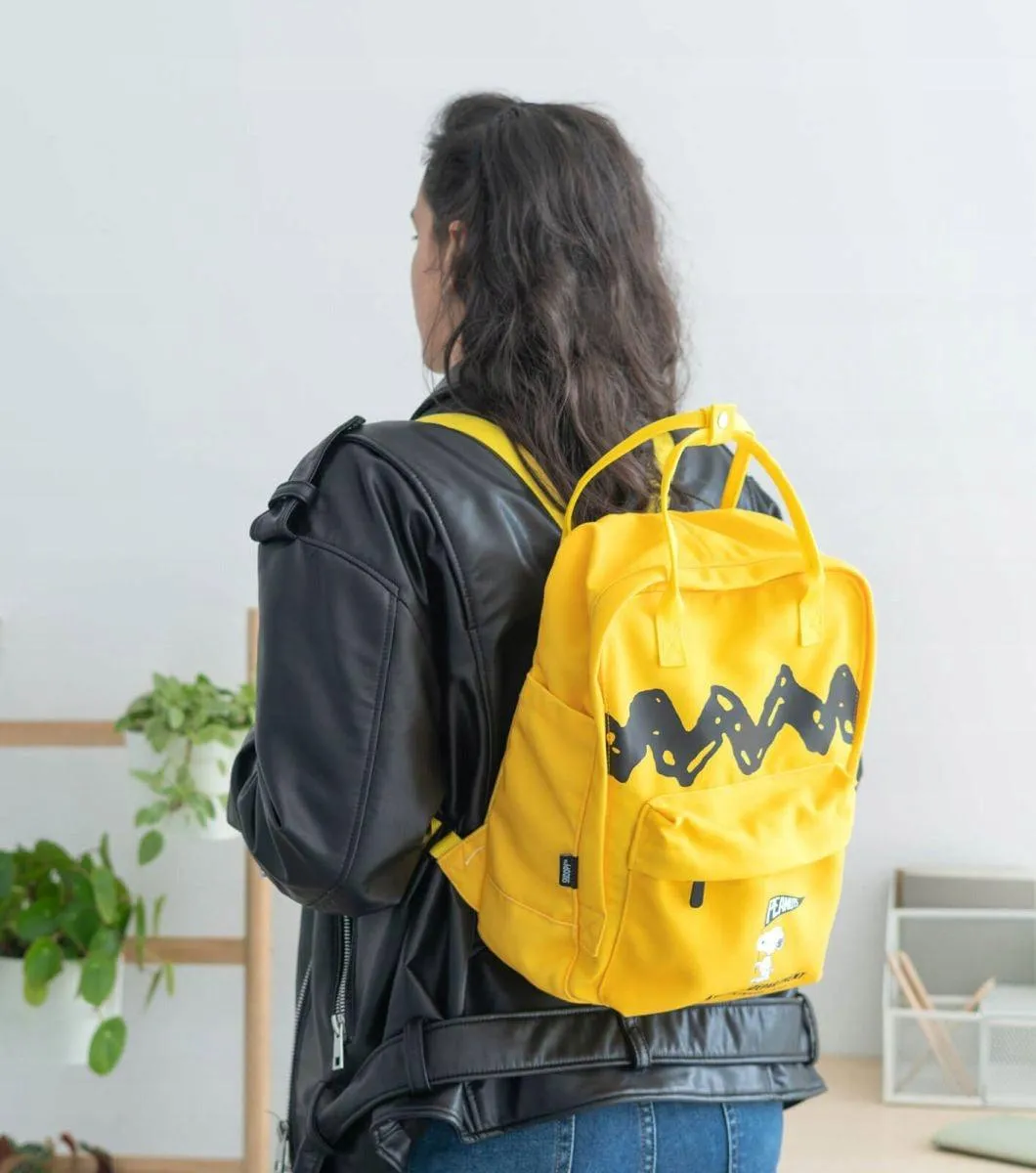 Snoopy Everyday School Backpack Yellow