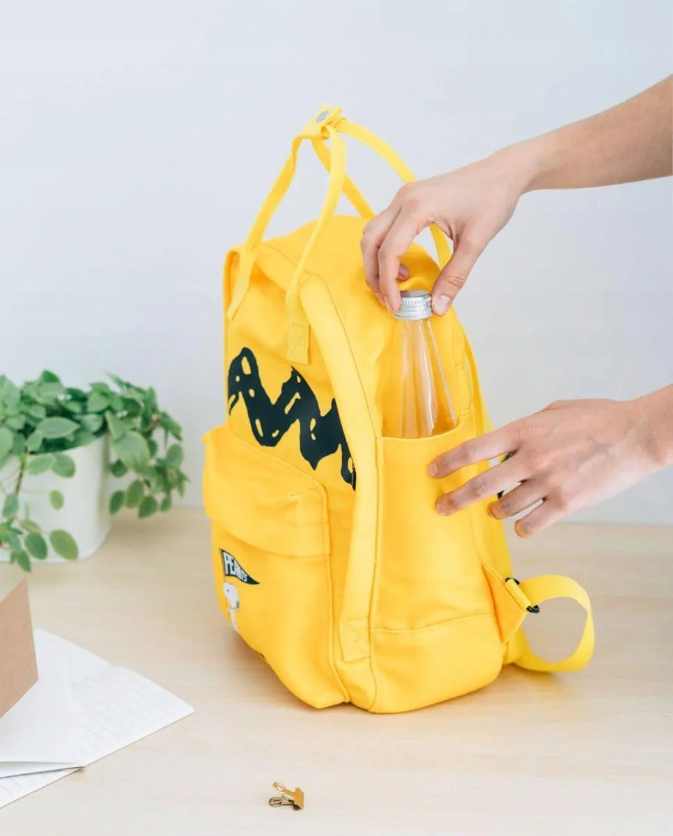 Snoopy Everyday School Backpack Yellow