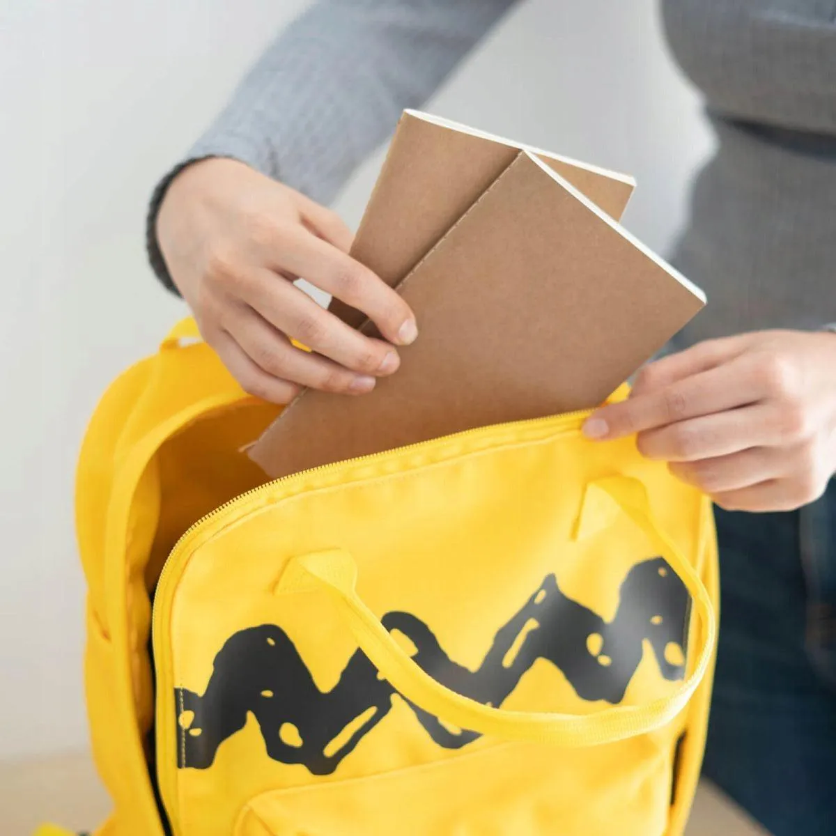 Snoopy Everyday School Backpack Yellow