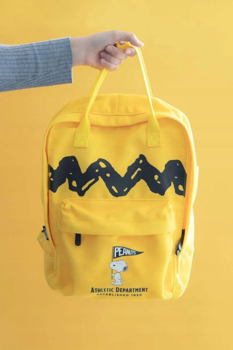 Snoopy Everyday School Backpack Yellow