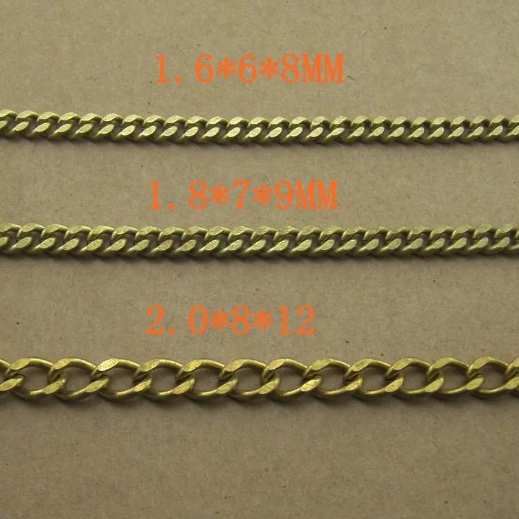 Solid Brass 15inch Wallet Chain Cool Punk Rock Biker Trucker Wallet Chain Trucker Wallet Chain for Men