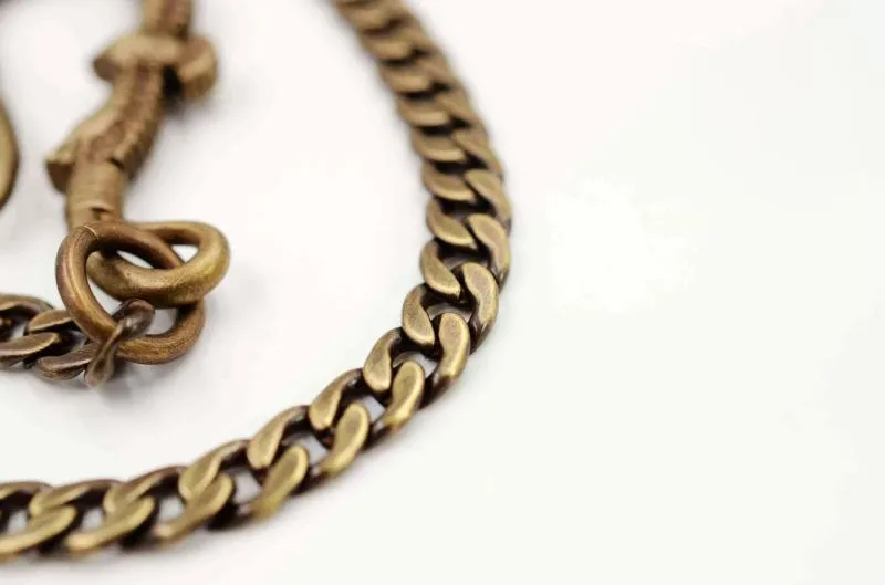 Solid Brass Cool Wallet Chains Biker Wallet Chains Trucker Wallet Chains for Men