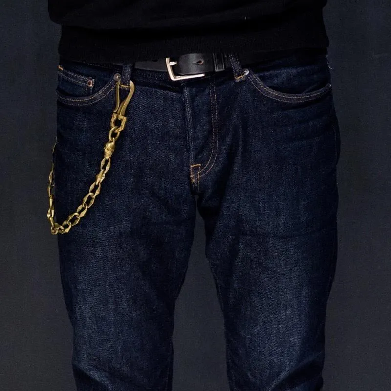 Solid Men's Handmade Horseshoe Buckle Key Chain Pants Chains Biker Wallet Chain For Men