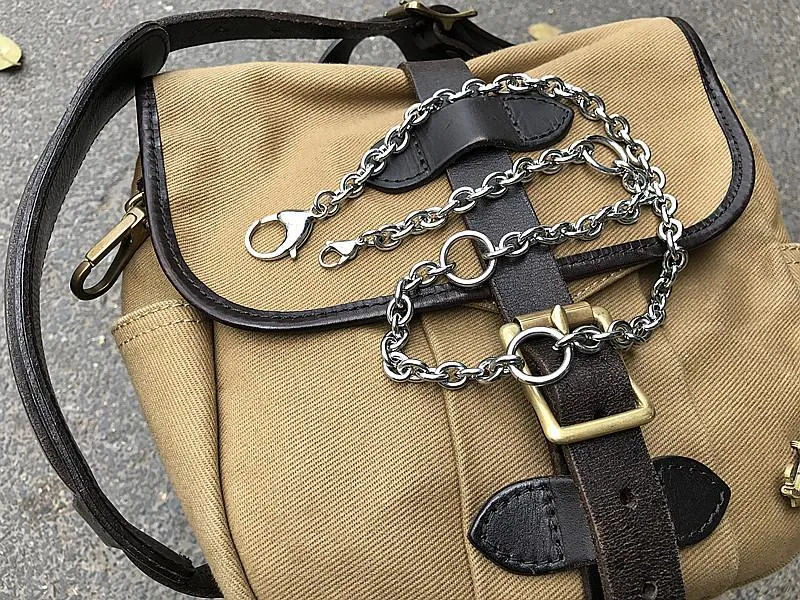 Solid Stainless Steel Wallet Chain Biker Wallet Chain Chains for Mens Wallets Silver Wallet Chain