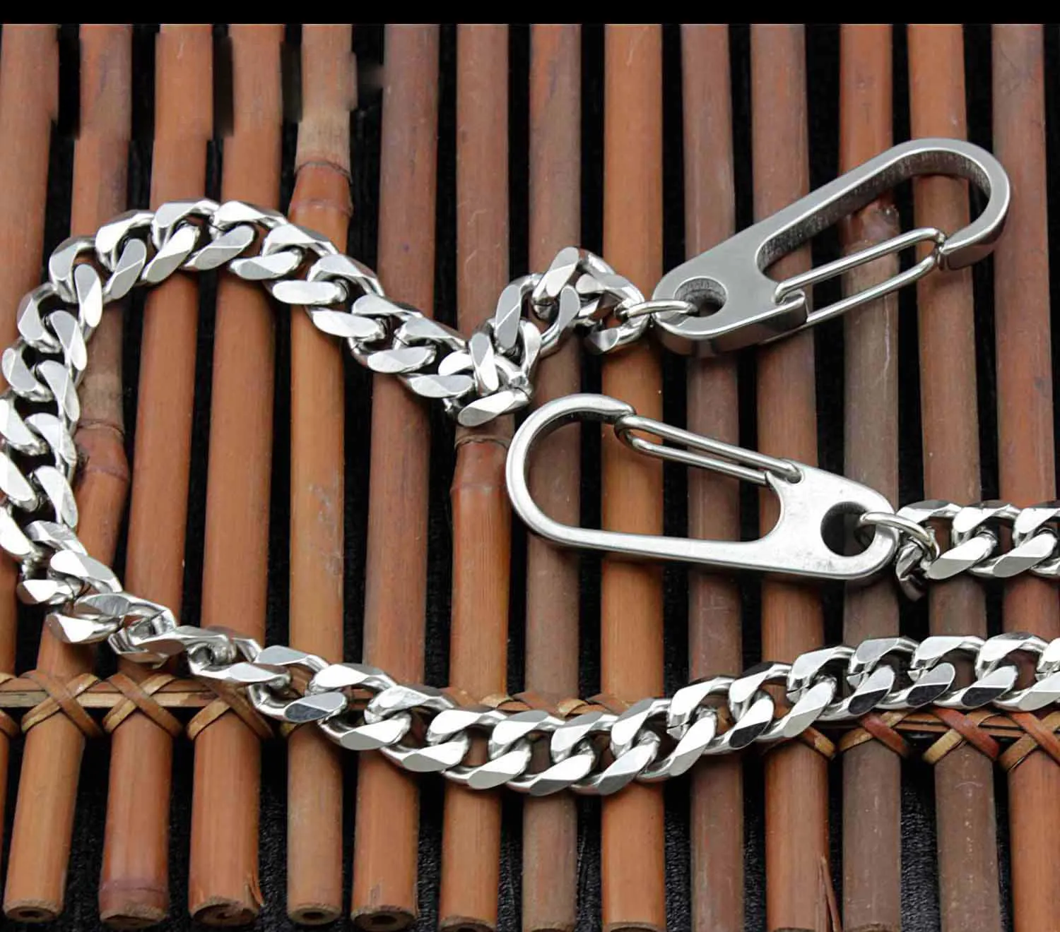 Solid Stainless Steel Wallet Chain Cool Punk Rock Biker Trucker Wallets Chain Trucker Wallet Chain for Men