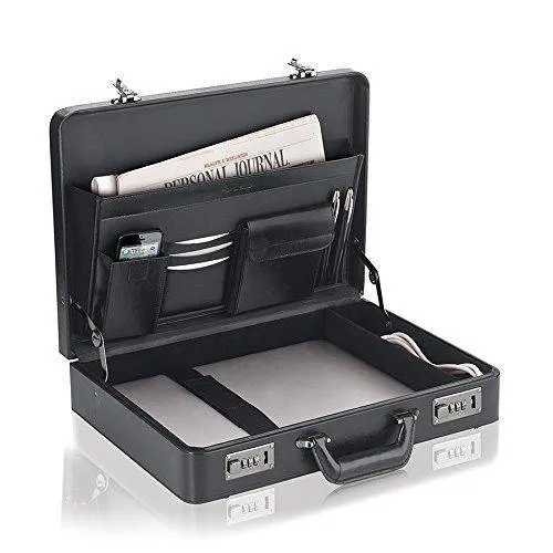 Solo Classic Collection Leather 15.4" Laptop Attache