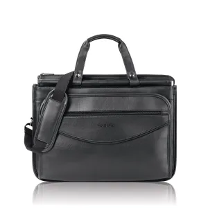 Solo Classic Collection Triple Compartment Portfolio Carrying Case