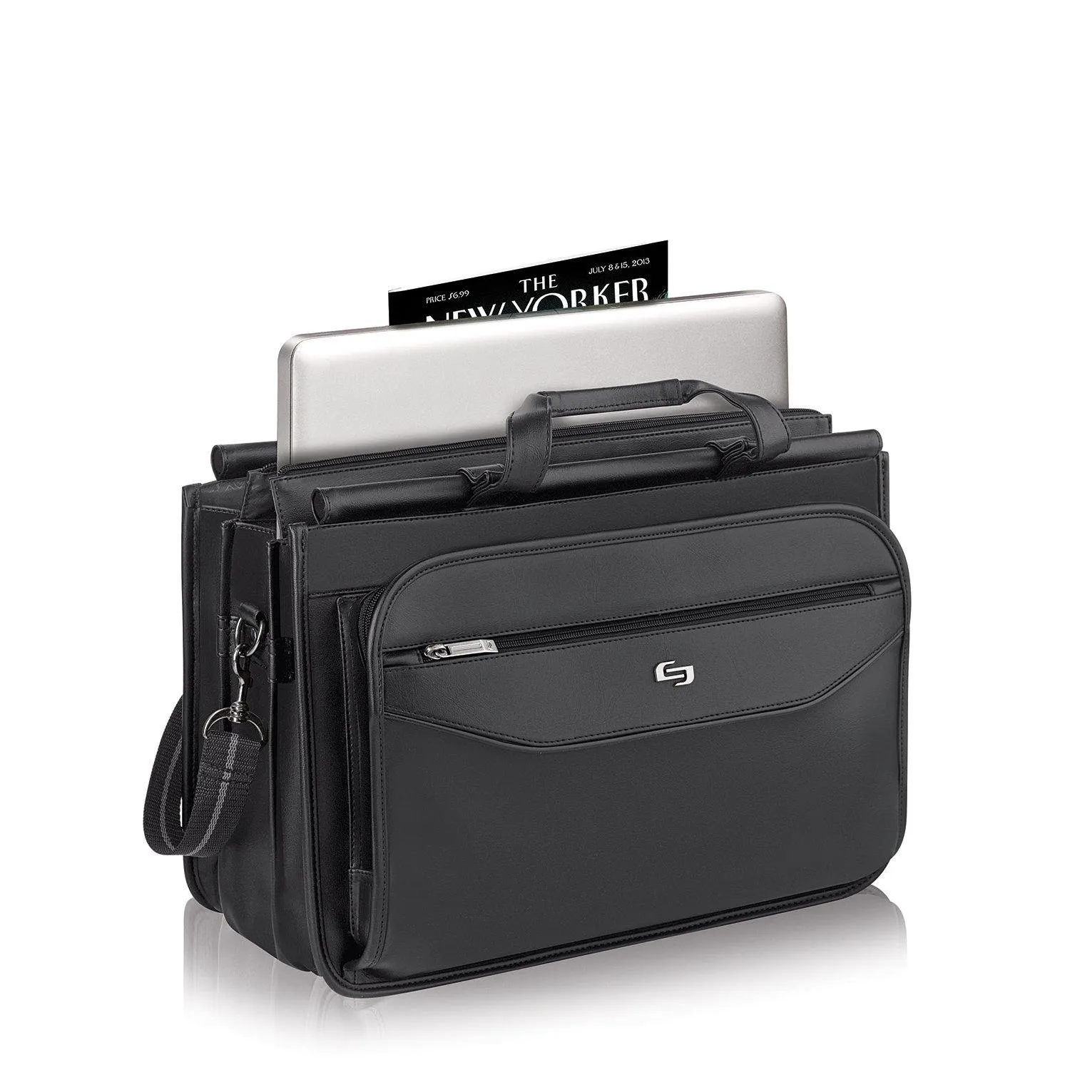 Solo Harrison 16" Triple Compartment Laptop Briefcase