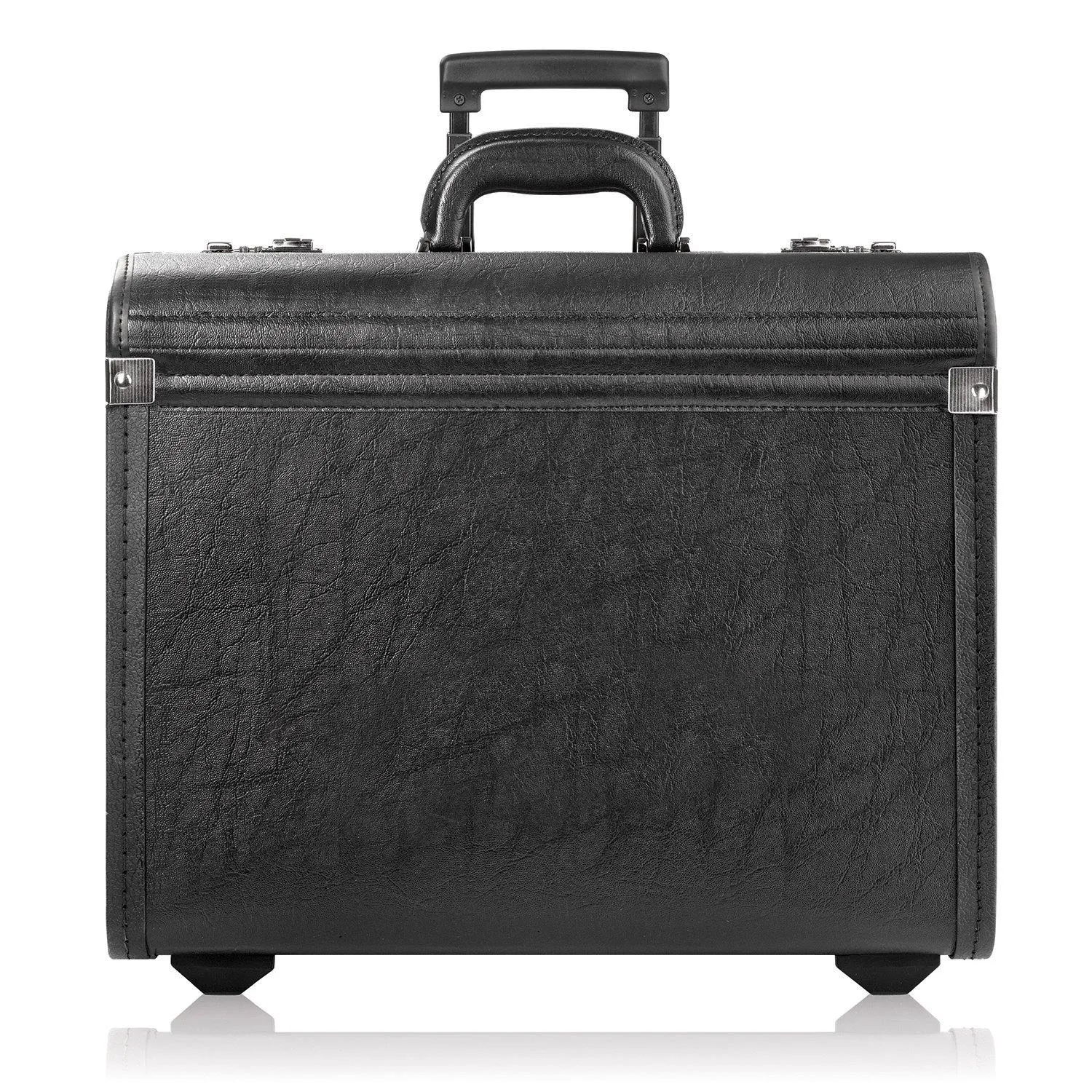 Solo Lincoln Rolling Catalog Case with Dual Combination Locks