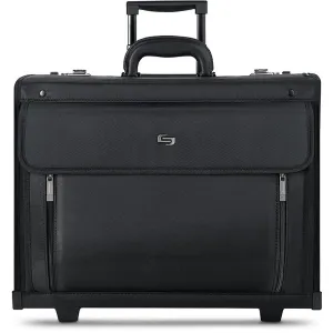 Solo New York Herald Rolling Catalog Case