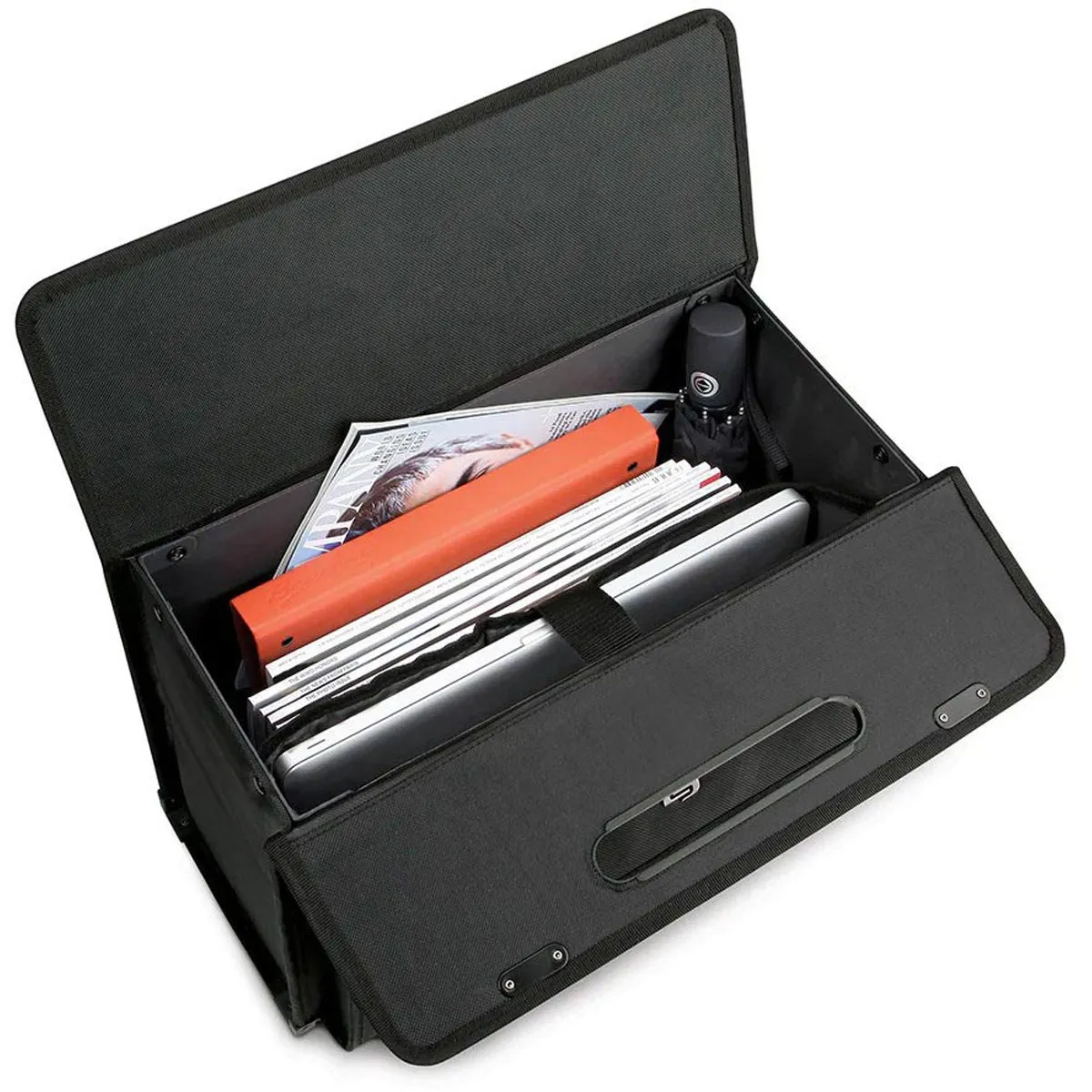 Solo New York Herald Rolling Catalog Case
