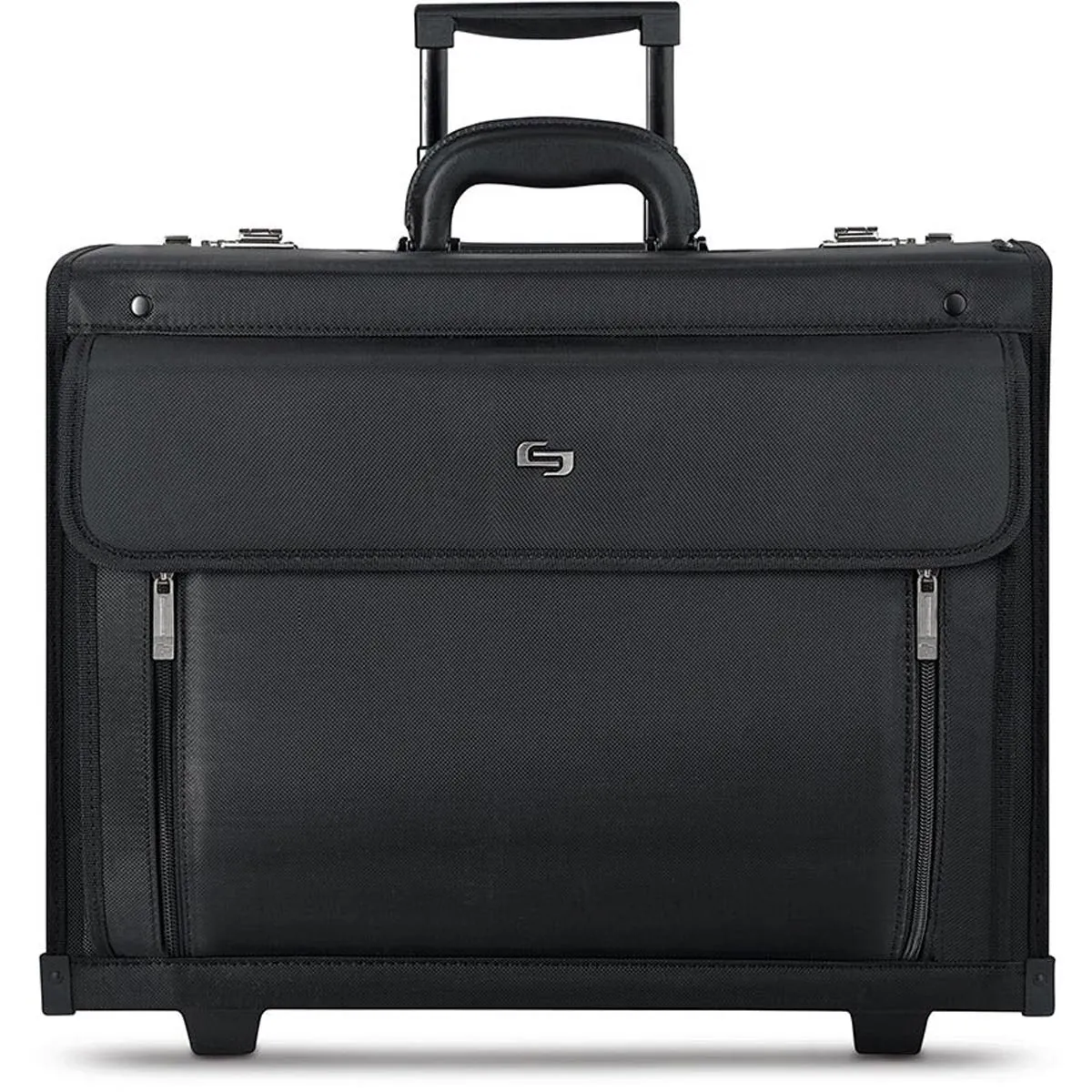 Solo New York Herald Rolling Catalog Case