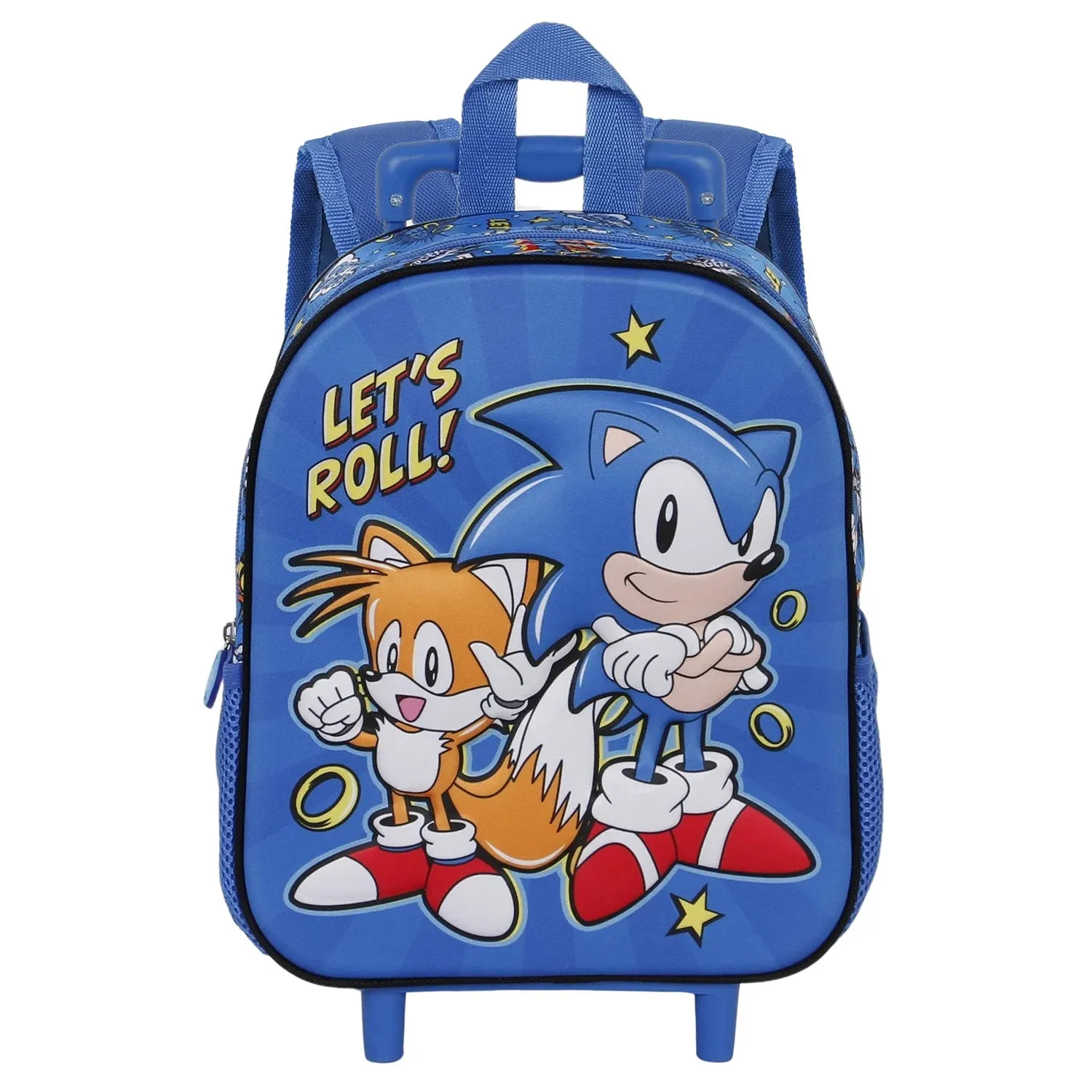 SONIC Lets Roll-Small 3D Backpack