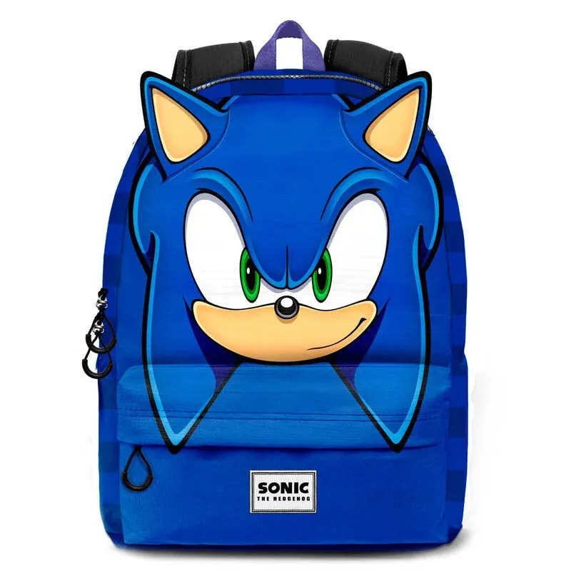 SONIC The Hedgehog Blue FAN Heady HS Backpack Sonic Sight 44 cm