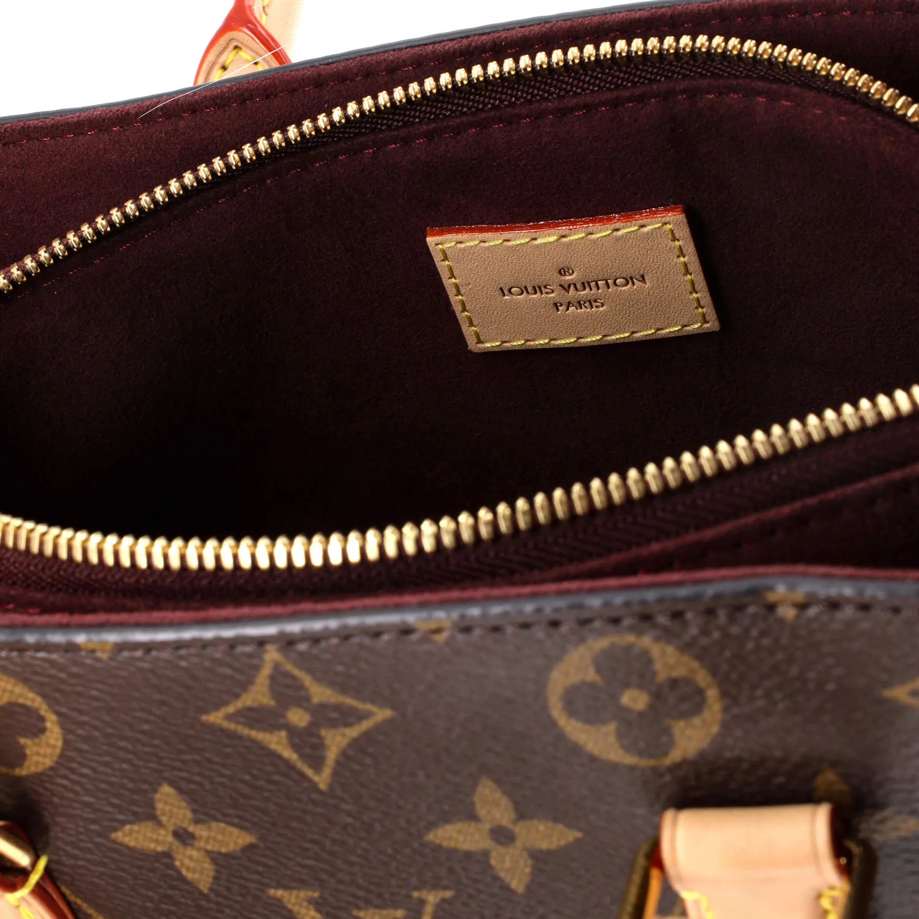 Soufflot Tote Monogram Canvas with Leather BB