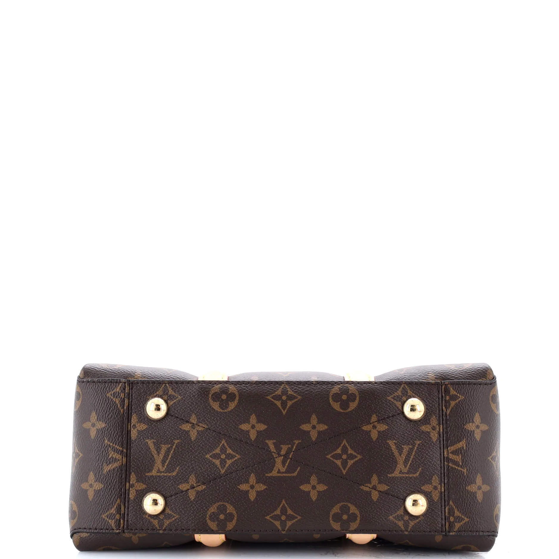 Soufflot Tote Monogram Canvas with Leather BB