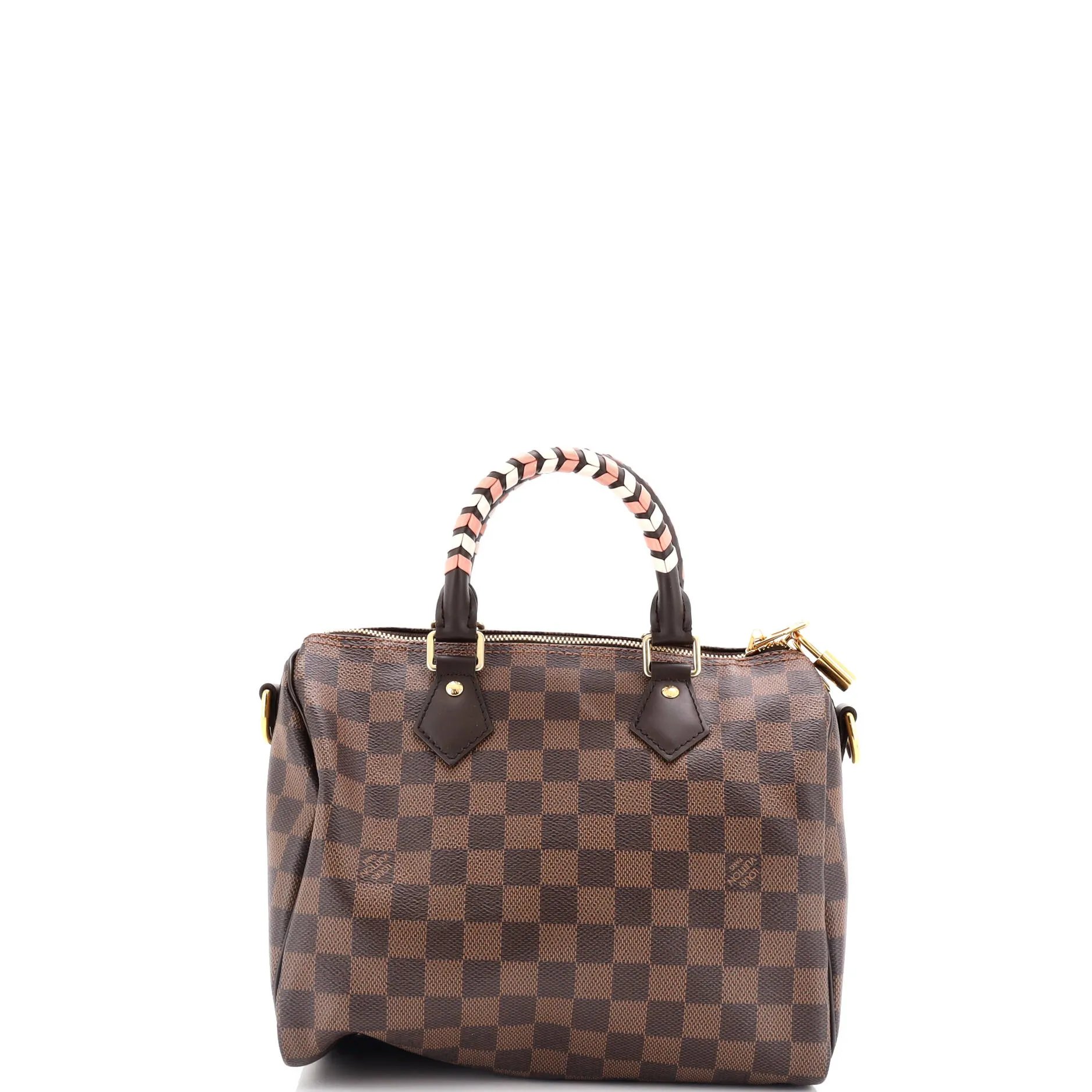Speedy Bandouliere Bag Damier with Braided Detail 25