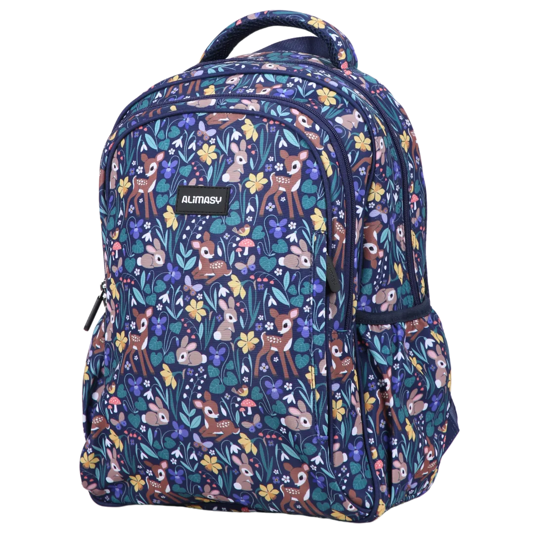Spring Floral Midsize Kids Backpack