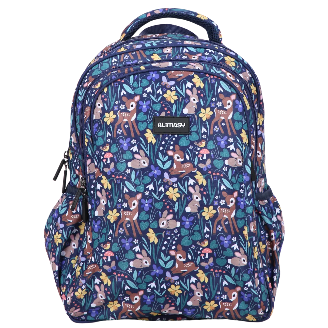 Spring Floral Midsize Kids Backpack