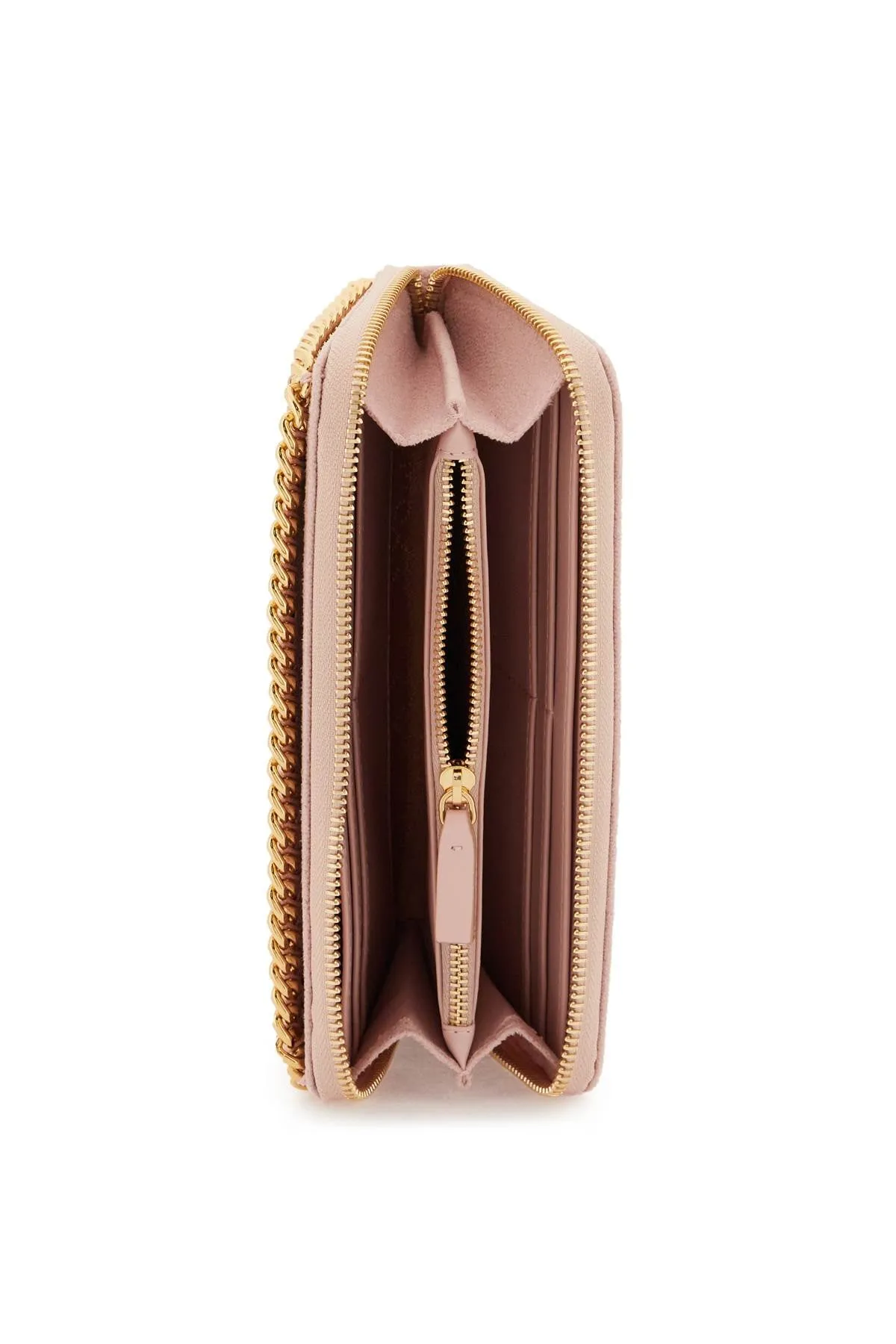 Stella mccartney falabella zip-around wallet